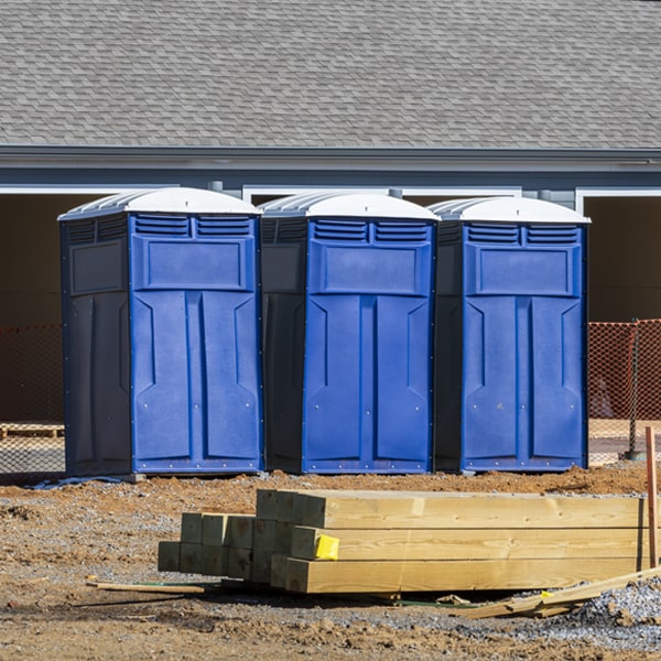 what is the maximum capacity for a single porta potty in Taylor Texas